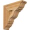 Ekena Millwork Funston Traditional Rough Sawn Bracket, Western Red Cedar, 4"W x 14"D x 14"H BKT04X14X14FST01RWR - alternate 1